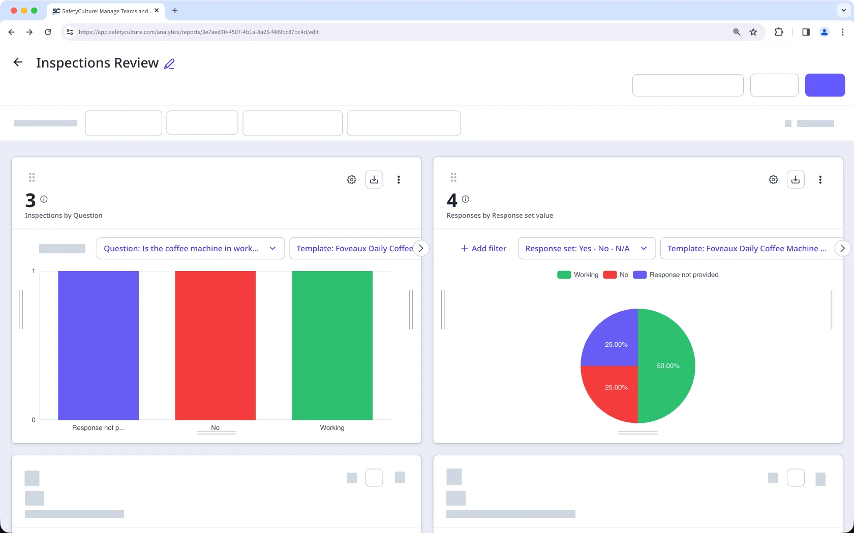 SafetyCulture platform dashboard