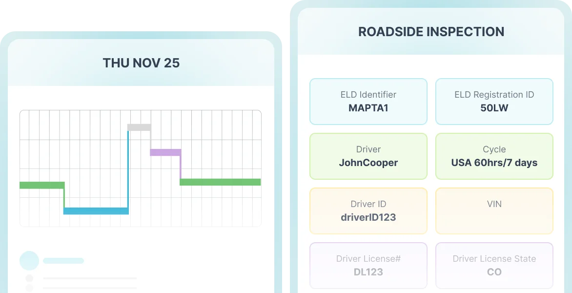 Matrack ELD platform dashboard